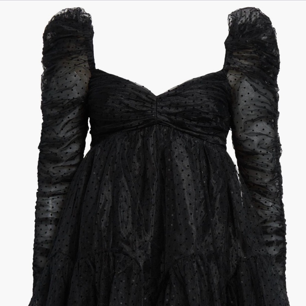 Zimmermann Black Midi Dress